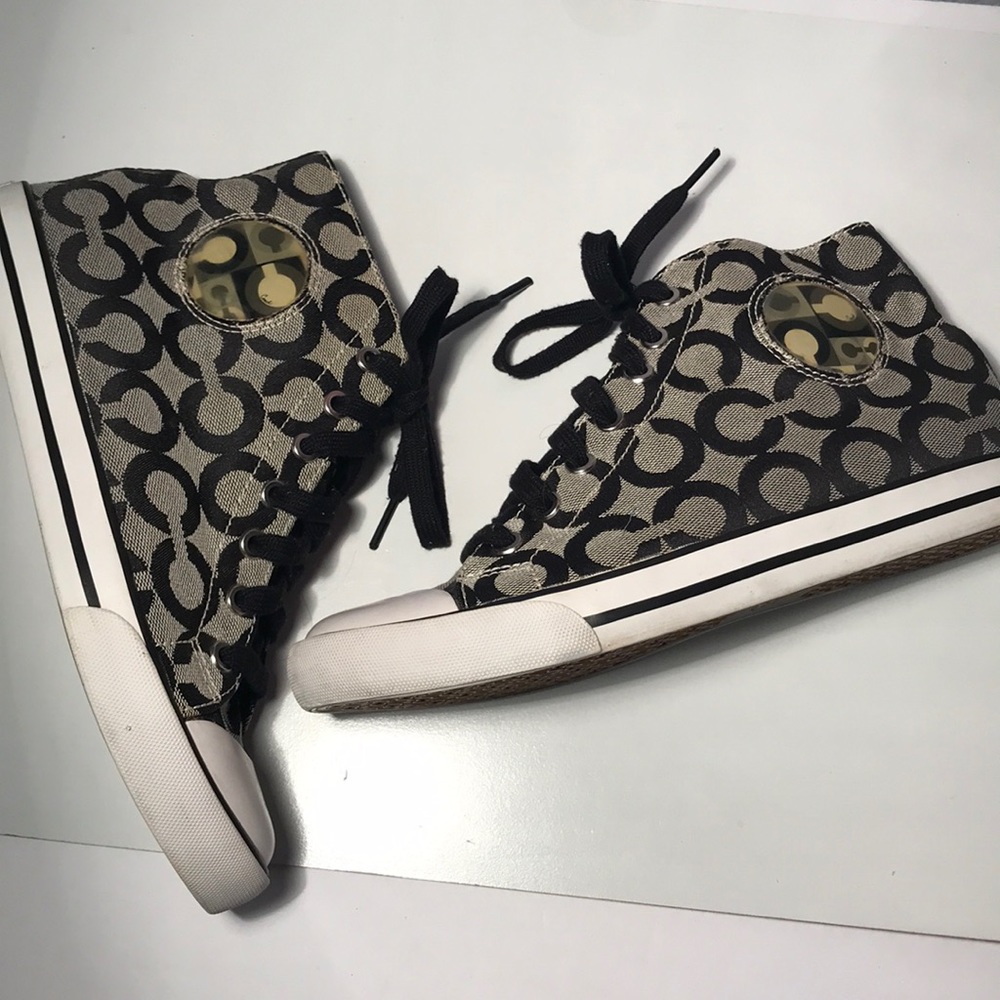 ❗️SOLD❗️Coach Converse Sneakers ✨ - Picture 3 of 8